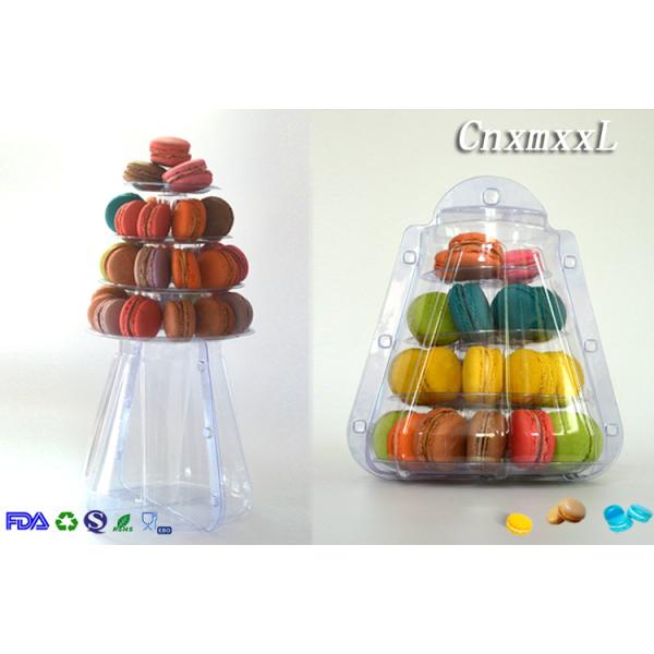 4 tier macaron display tower stand for french macaron
