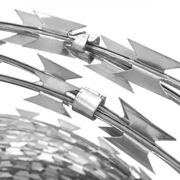 BTO-22 Hot Dipped Galvanized Razor Wire for Security Fencing