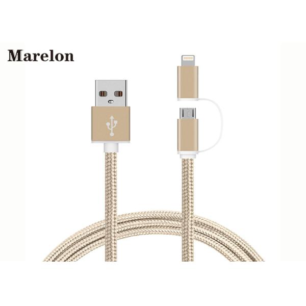 Copper Wire Computer USB Data Cable / Mobile Phone Cables Increases Durability