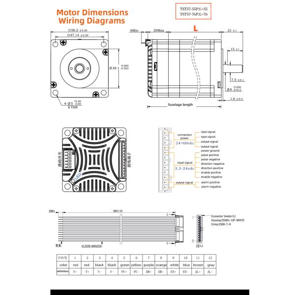 High Torque Servo Stepper Motor Micro For Cnc Robot 3d Printer
