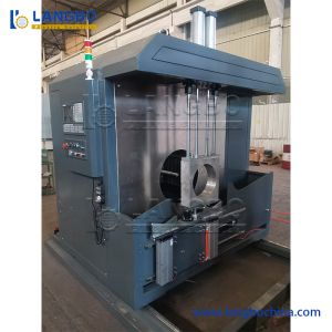 Buy cheap Automatic PVC PE Plastic Pipe Thread Cutting Machine Threading Machine product