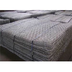 Galvanized 60*80mm Gabion Wire Mesh For Retaining Wall