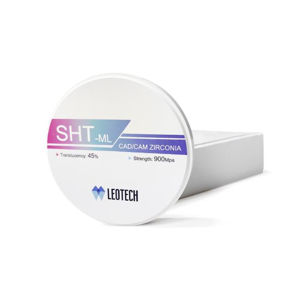 A1-B4 Shade Zirconia Disc Thickness Options Ultra-Translucent Multilayer