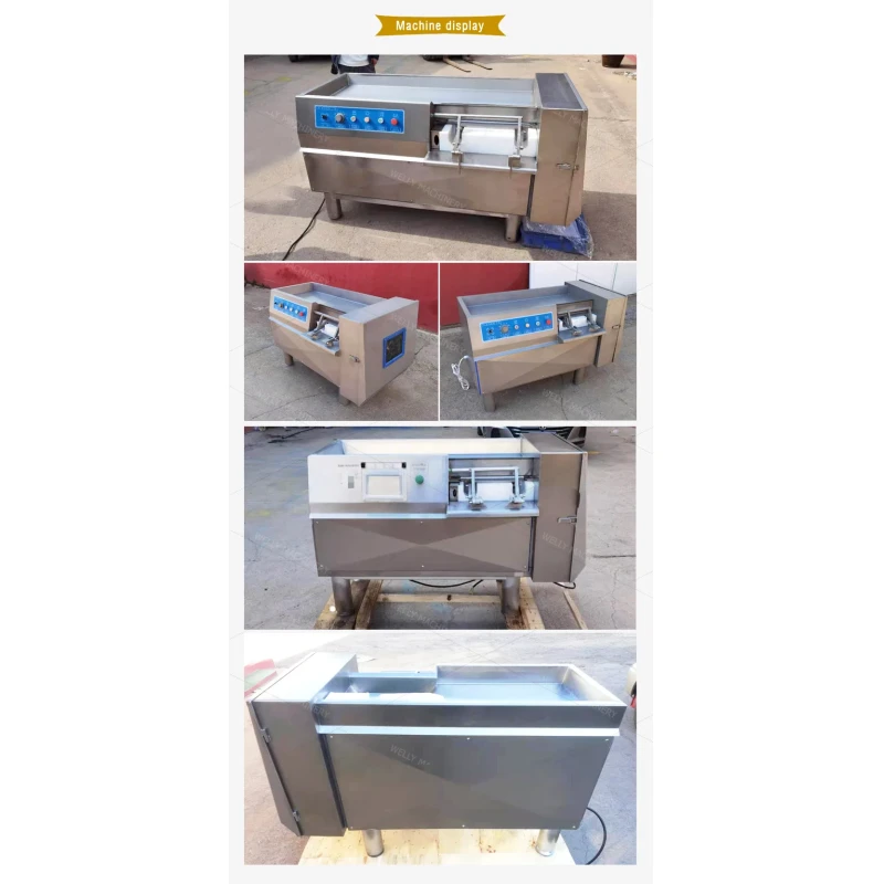 High Precision Meat Dicers Meat Processing Equipment