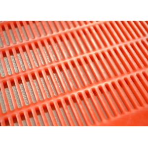 High Screening Efficiency Flip Flow Screens Polyurethane Smooth Operation