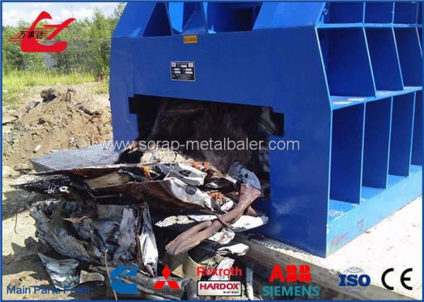 Automatic Control Scrap Metal Shear Hydraulic Waste Steel Pipes Tanks Cutting Machine