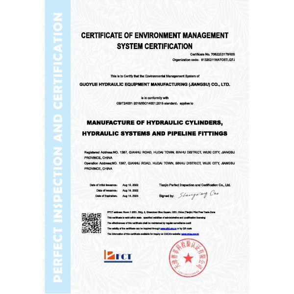 Occupational Health and Safety Management System Certification