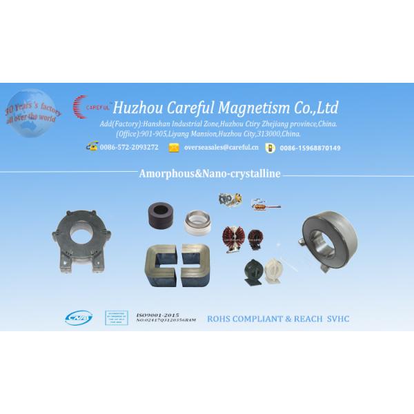 Customization High Permeability Amorphous Nanocrystalline Core Ring Toroidal Nanocrystalline Iron Core