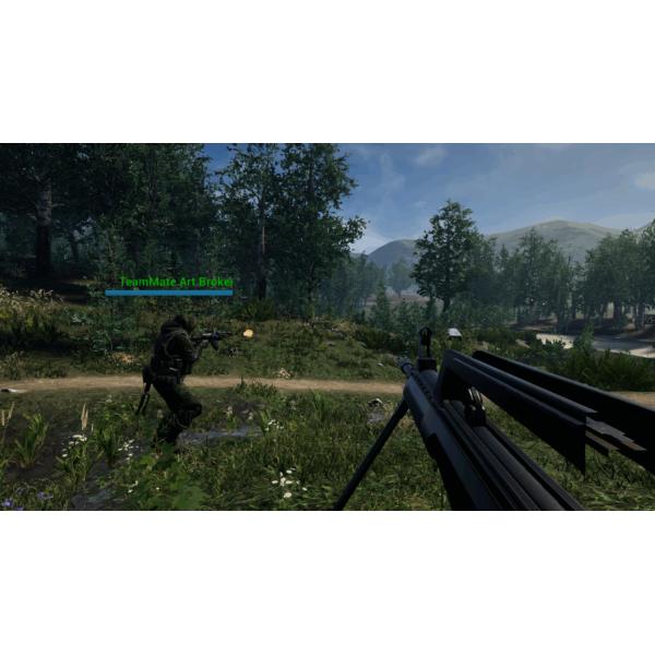 VR Arena game scene diagram