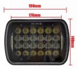 5x7 7x6-inch LED rectangular LED headlight projector headlamp replacement H6054