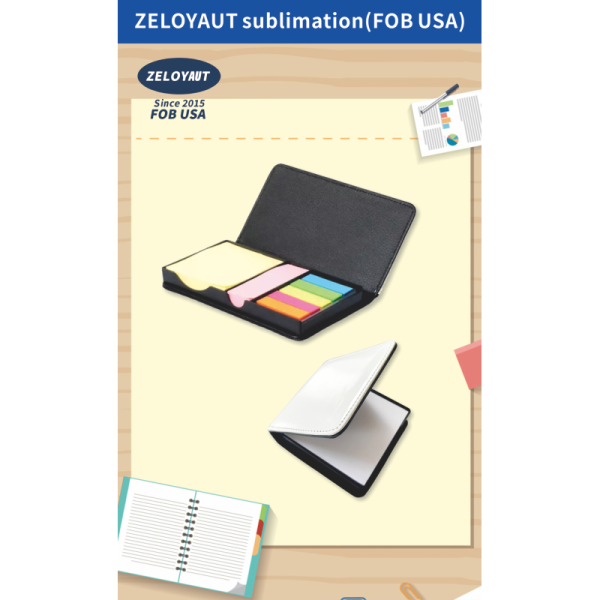Custom Logo Printed Sublimation Notebook Personalized PU Loose Leaf Memo Book Education Target Wholesale