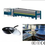 Pot Lid Tempered Glass Machine , Cookware Top Glass Processing Machinery