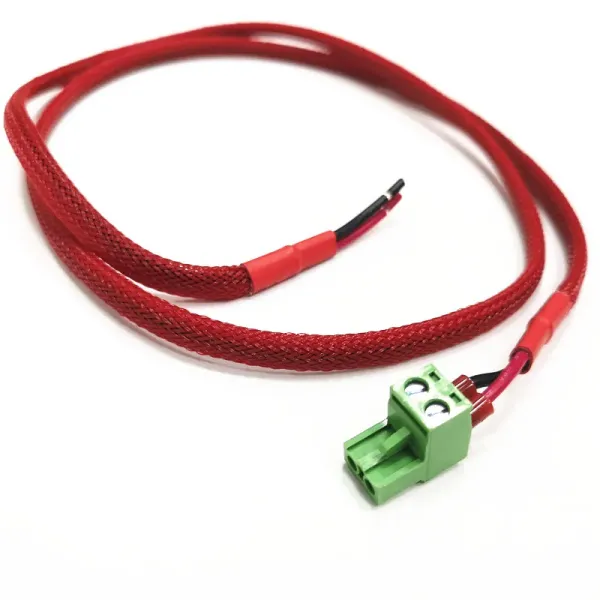 TE Connectivity CPC Series screw terminal block assembly side view