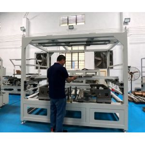 Buy cheap 100mm Maximum Head Plate Size Radiator Core Builder Machine With 0.8Mpa Air from wholesalers