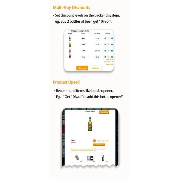 Advertising Management Sales Data Tracking and Error Notifications Smart Alcohol Vending Machine