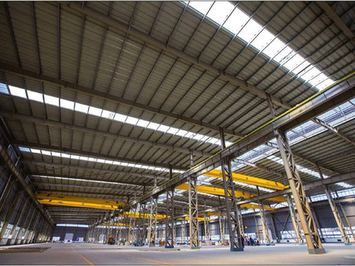 Galvanized Painted Prefabricated Steel Structure Warehouse Workshop Customized Color