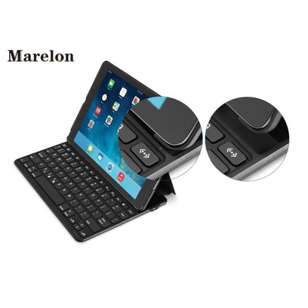 Ultra Thin Bluetooth Keyboard Leather Case X Structure 700mAh For Ipad