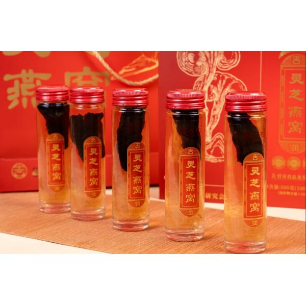 Herbal Wellness Drink Wellness Beverage for Daily Support Natural Bird's Nest and Reishi Tonic Nourishing Herbal Superdrink with No Additives