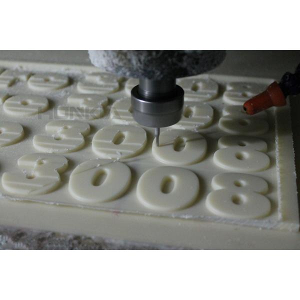 Clear Polycarbonate Custom CNC Milled Parts High Transparency High Precision