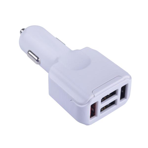 QC3.0 fast charge car charger 3USB4.8A dual line multi-port car charger car phone charger