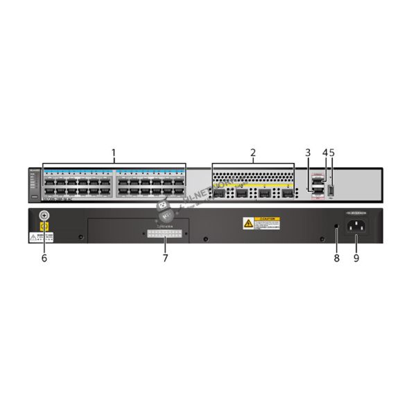 Huawei Switch S5720S-28P-SI-AC with Layer 3 Ethernet High-density GE Interfaces and Versatile Routing Platform