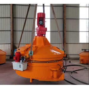 Buy cheap 3 Blades Vertical Planetary Concrete Mixer / Concrete Pan Mixer No Hidden Corners product