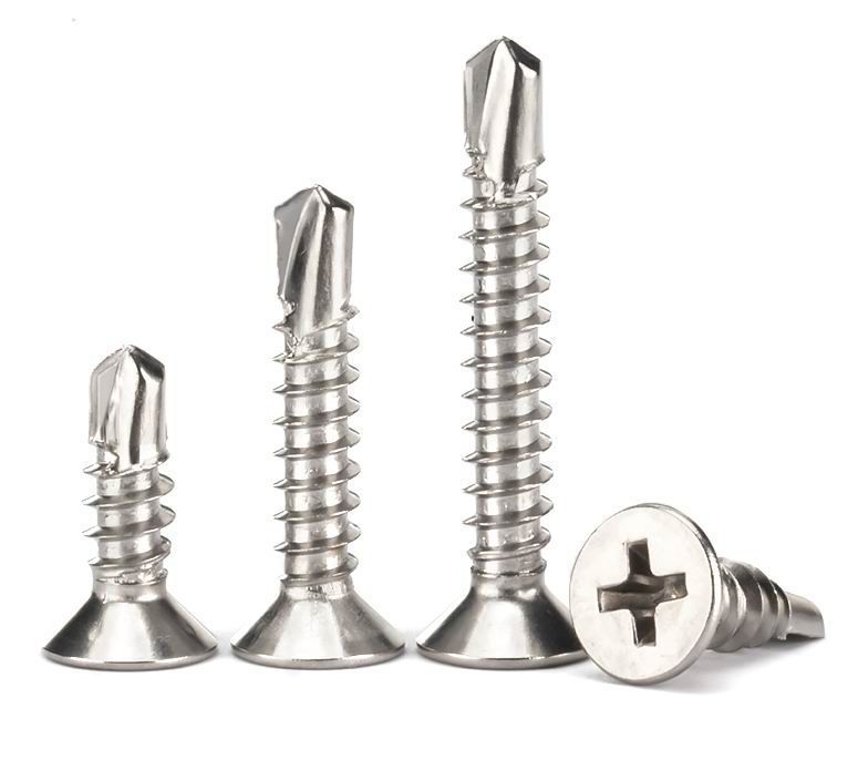Close-up view of Drywall Self Drilling Screw drilling point