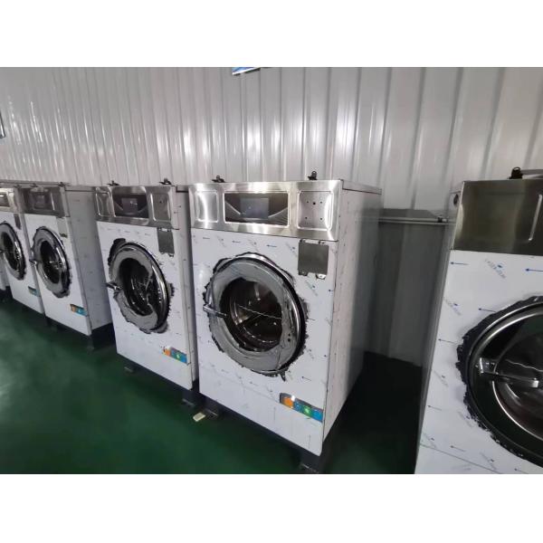 Mavis Wash 27KG Fully Automatic Washer Extractor Hard Mount with 304 Stainless Steel