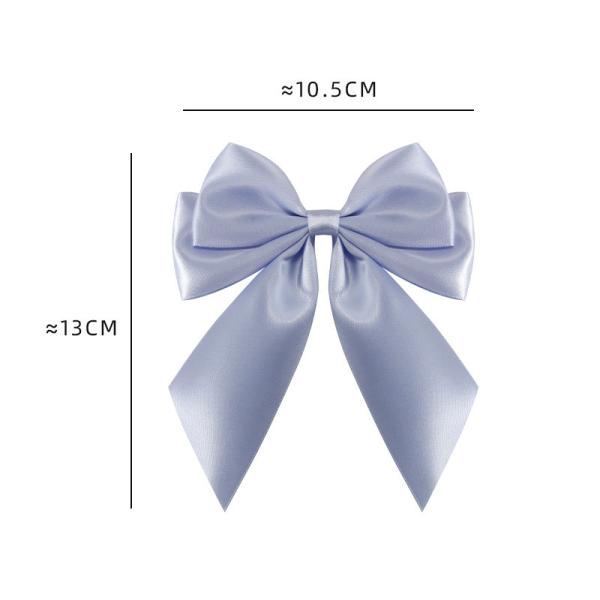 Gold Pre Tied Satin Ribbon Bow With Elastic Loop Satin Ribbon For Gift Wrapping