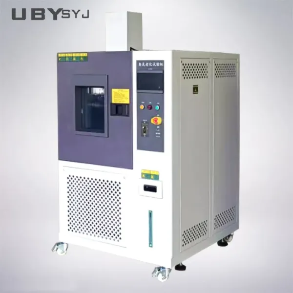 ASTM D1171 Ozone Test Chamber with 0℃~+80℃ Temperature Range and 10 ~ 1000pphm Ozone Concentration for Static Stretching Cable Aging