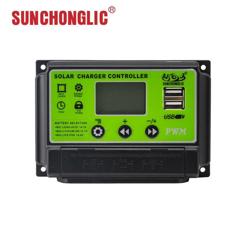 Buy cheap 12v / 24v Pwm Solar Charger Controllers 20a Home Use product