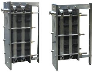 Buy cheap Highly Efficient Plate Heat Exchanger , Stainless Steel Heat Exchanger Easy Operation product