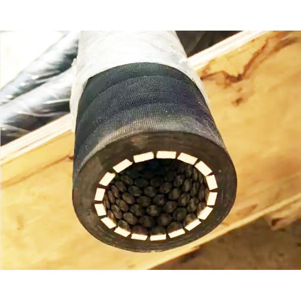 Ceramic rubber hose end connections and fittings