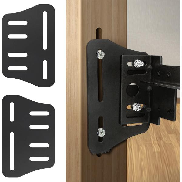 Metal Bed Frame Headboard Attachment Kit Bed Frame Hook Bracket Adapter for Queen Bed