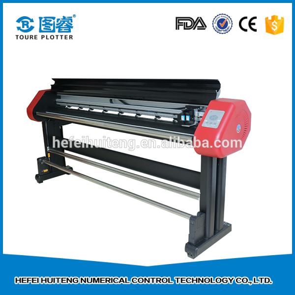 China garment pattern printing machine high speed inkjet cutting plotter with sticker