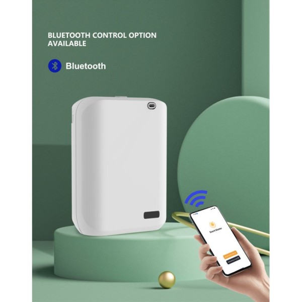 3W Two Fluid Atomization Aroma Diffuser Machine Wall-Mounted Eco Friendly PP Home Fragrance Device