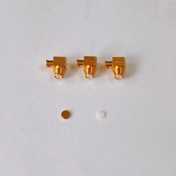 TNC Female Bulkhead Panel Connector Nickel Plated Brass with DC-6GHz Frequency Range RF Coaxial Connector