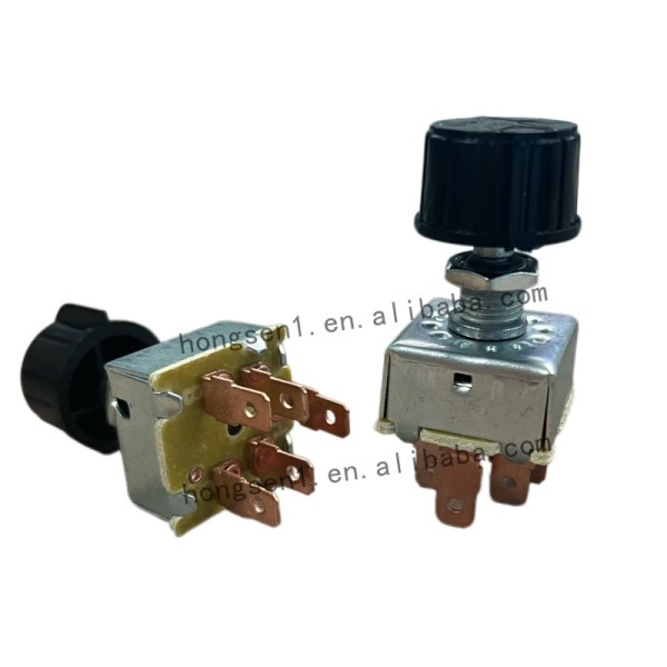 POKKA AUTO AC BLOWER SWITCH 3 Speed Rotating Ac Universal Blower Switch