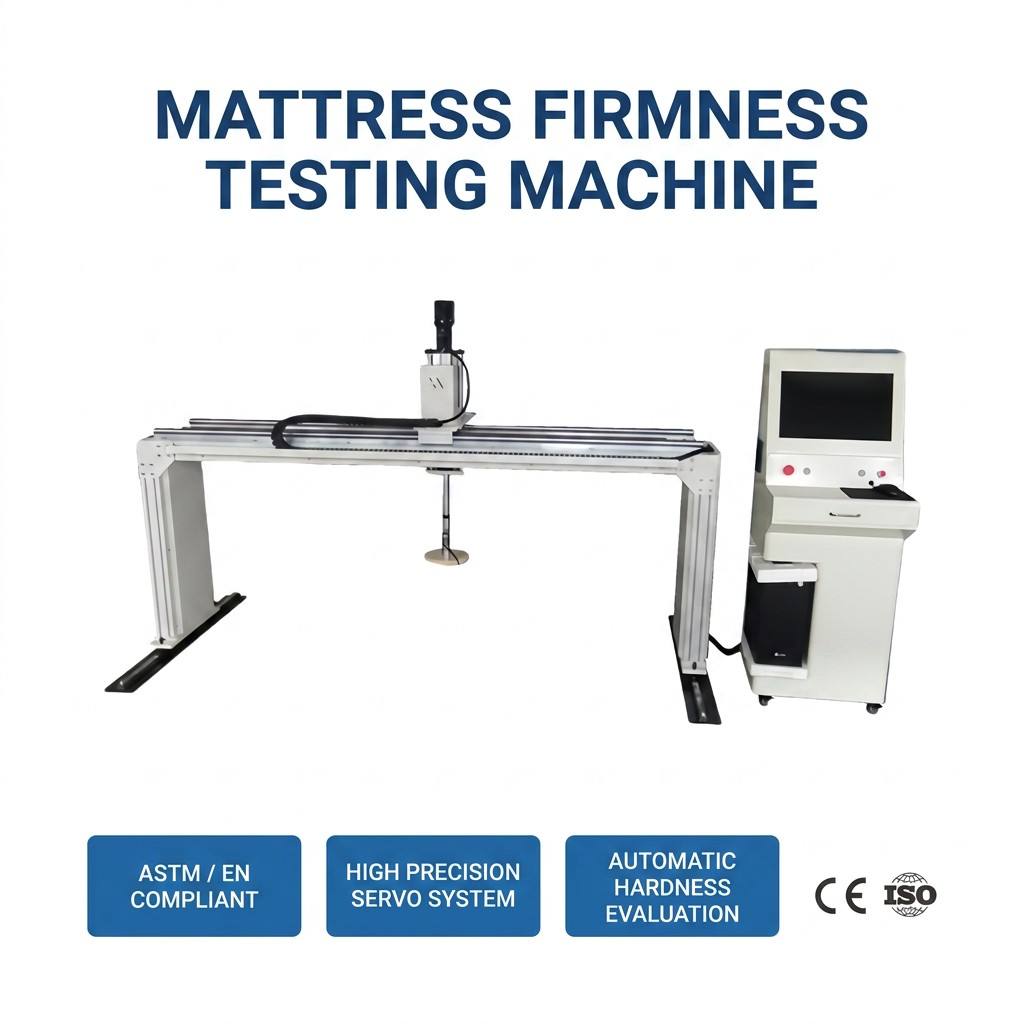 Factory Price Mattress Hardness Grade Evaluation Machine Supporting ISO Standard Furniture Lab Solution