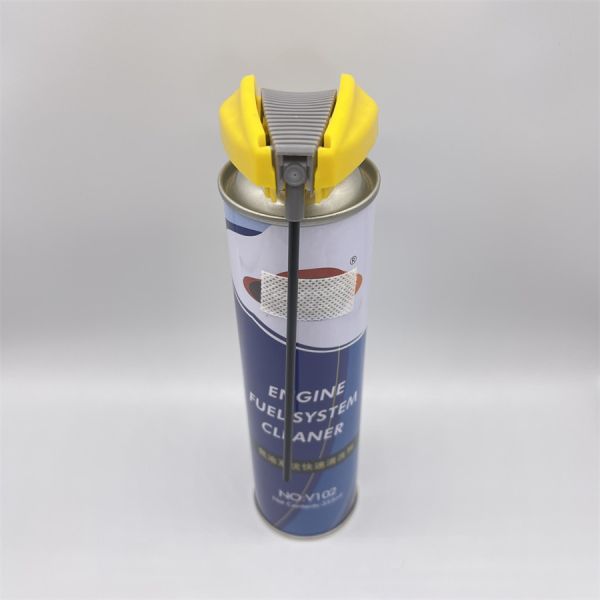 Trigger cap in folded position demonstrating space-saving design