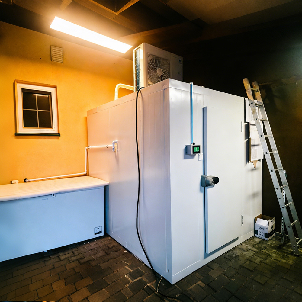 Solar Power Cold Room Storage with Customizable Appearance, Adjustable Temperature, and Zero-Carbon Operation