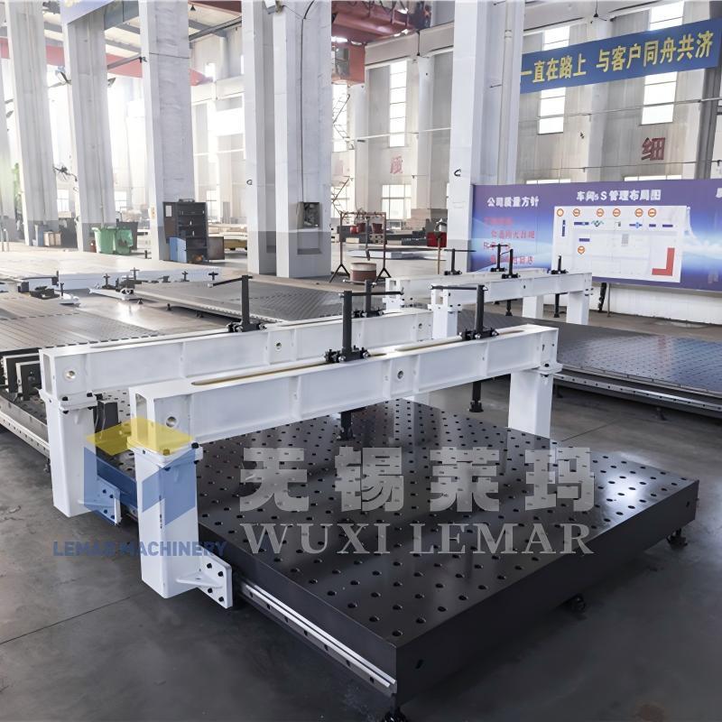 3D Modular D28 Welding Table With Multi-Hole Grid For Repeatable Weld Positioning