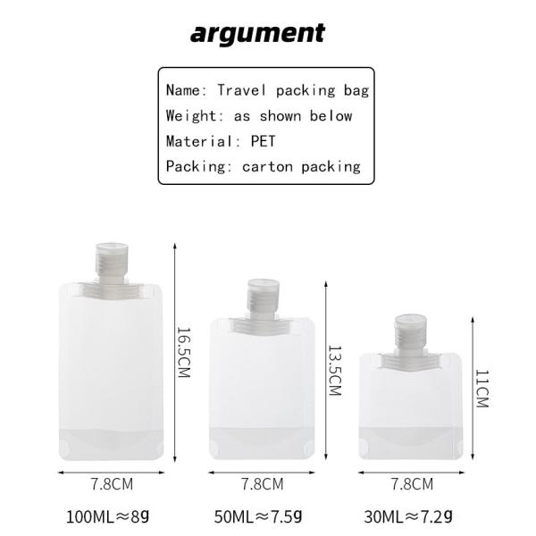 Stand Up Liquid Spout Pouch Dispensing With Convenient Versatile