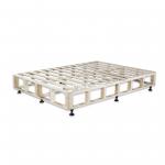 fashion relaxing bed flame for indoor or foundation bed frame with plastics legs