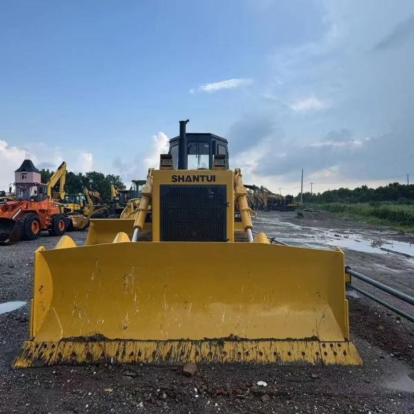 Second Hand Dozer Used Bulldozer Shantui SD22 For Earthworks