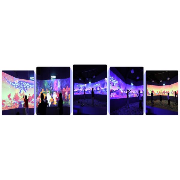 Big Screen Interactive Wall Games Projector Interactive Wall For Digital Playground