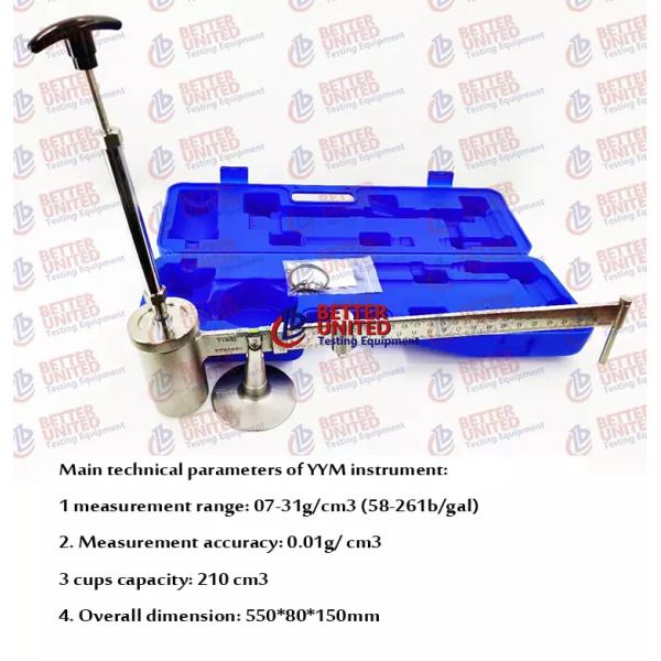 Pressurized Mud Balance Drilling Fluids Testing Equipment