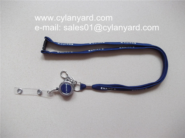 Double Ends Open Lanyard with Rivet, Two Ends Dye Sub Print open Lanyards