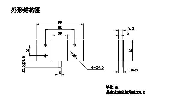 High Power RF Flange Resistor 1200W with Ceramic Composition and Wide Operating Temperature Range -55°C to +165°C