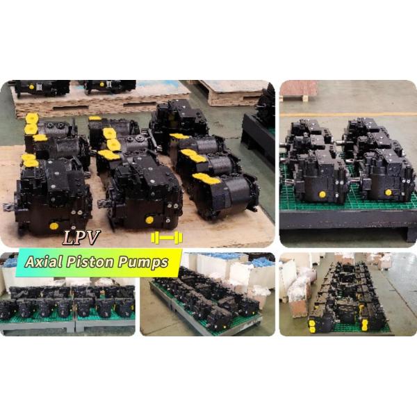 Black Piston Pump With Function In Hydraulic System Components